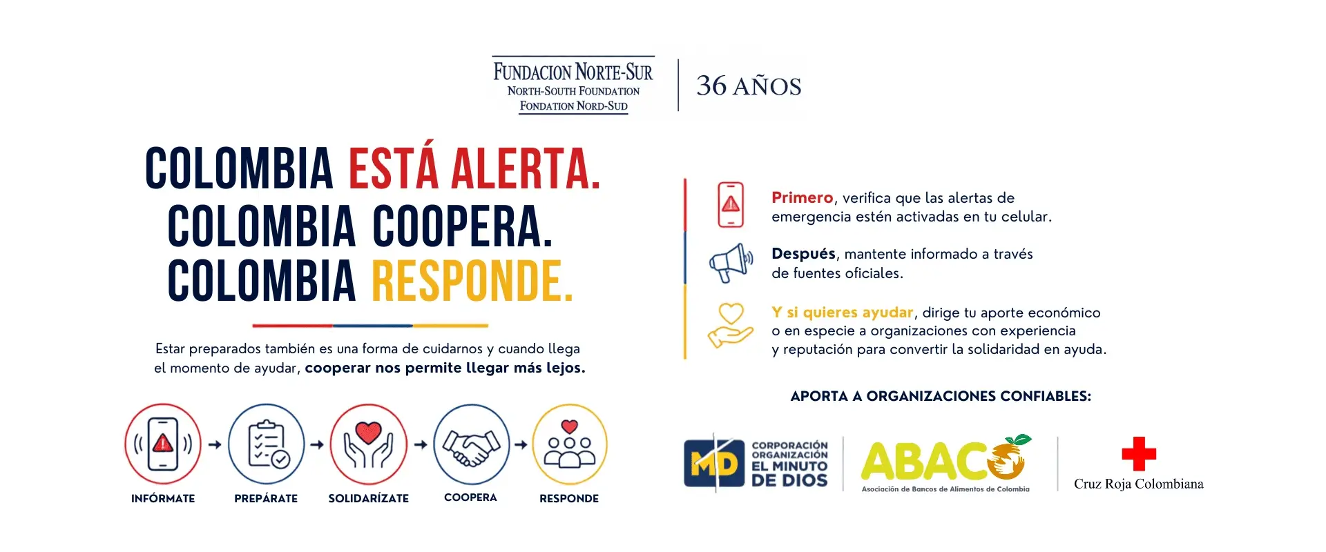 Colombia Responde - Fundación Norte Sur